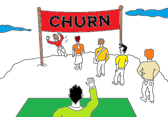 Churn rate, показатель оттока, маркетинг