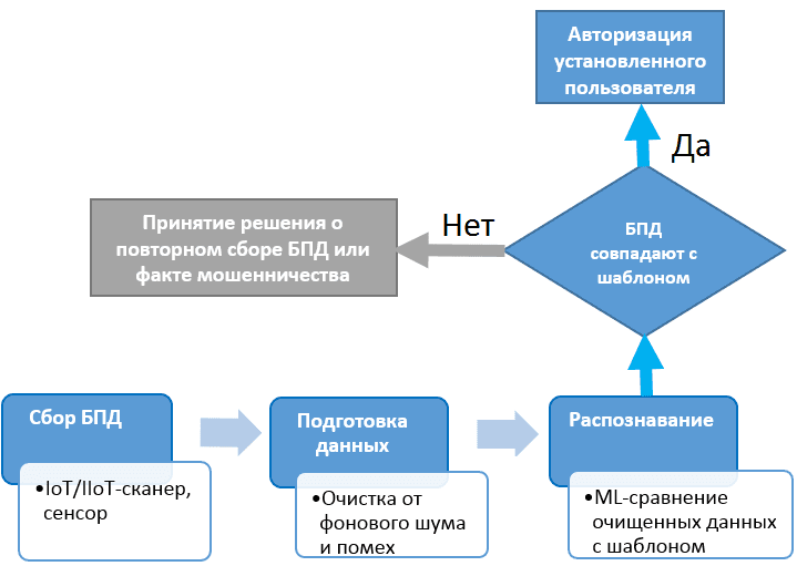 Биометрия, биометрическая система, архитектура биометрической системы на базе Machine Learning