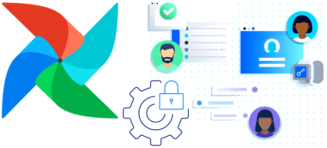 администрирование Apache AirFlow, безопасность Apache AirFlow, аутентификация и авторизация пользователей Apache AirFlow, управление пользователями Apache AirFlow, обучение Apache AirFlow, курсы по AirFlow, обучение дата-инженеров, инженерия данных примеры курсы обучение, Школа Больших Данных Учебный Центр Коммерсант
