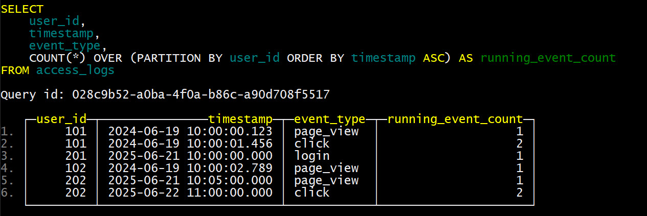 array function ClickHouse агрегаты в оконной функции ClickHouse - бесплатный курс ClickHouse от https://dev.bigdataschool.ru